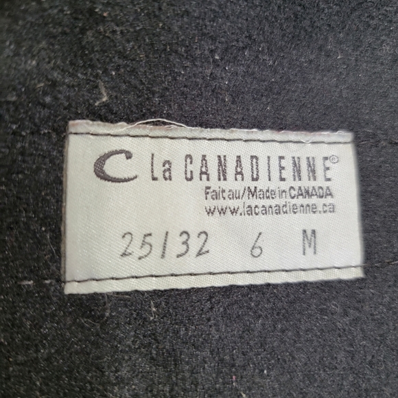 La Canadienne black leather waterproof riding boots with buckle - Picture 11 of 12